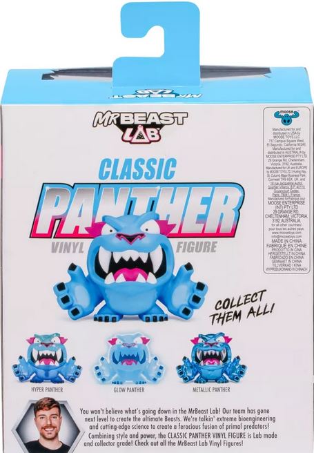 Mr Beast Classic Panther Vinyl Figure