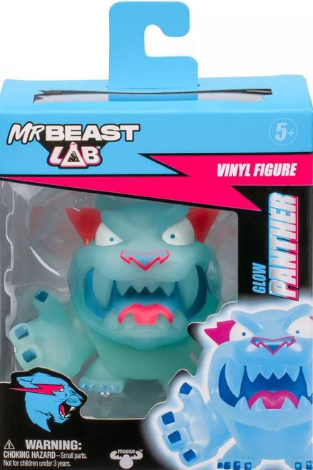 Mr Beast Glow Panther Vinyl Figure