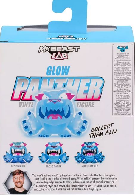 Mr Beast Glow Panther Vinyl Figure