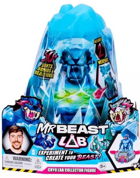 Mr Beast  Cryo Lab 30+ Lights & Sounds Reactions Create Your Beast