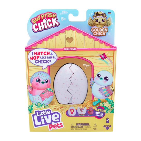 Little Live Pets Surprise Chick Pink Egg Single Pack