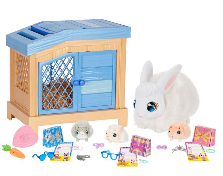 Little Live Pets Mama Bunny Surprise In Cage Playset