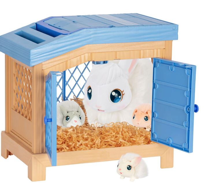 Little Live Pets Mama Bunny Surprise In Cage Playset