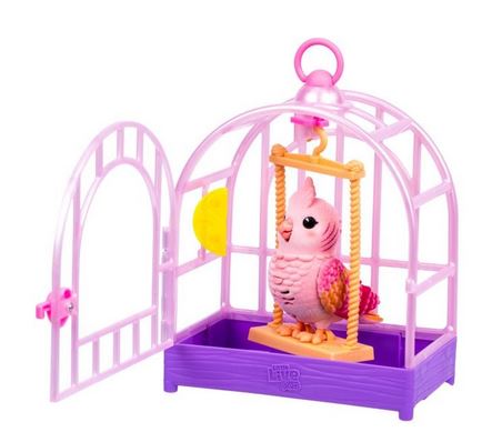 Little Live Pets Rosie The Cockatiel In Birdcage With 20+ Sounds