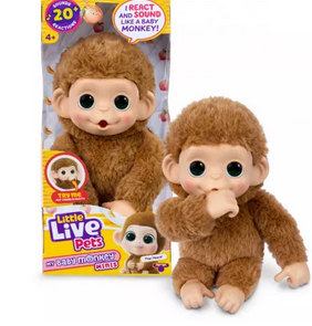 Little Live Pets My Baby Monkey Minis Asstd