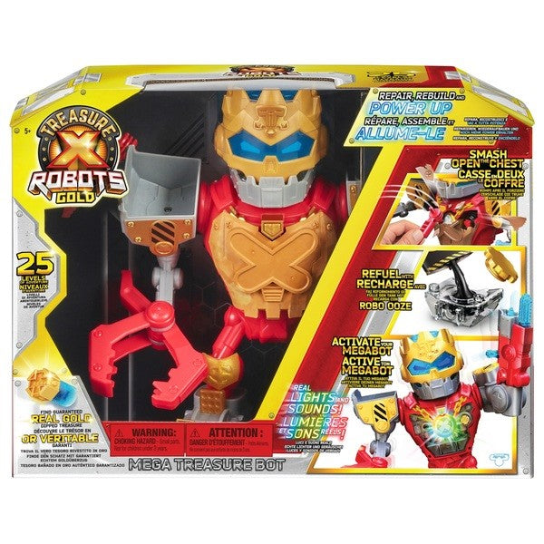 Treasure X Robots Gold Mega Treasure Bot