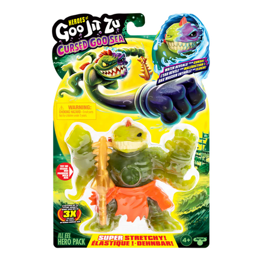 Goo Jit Zu Cursed Goo Sea Ill Eel Hero Pack
