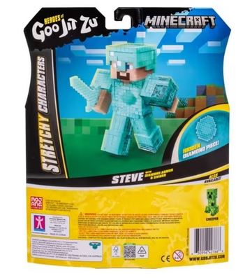 Heroes Of Goo Jit Zu Minecraft Steve Stretchy