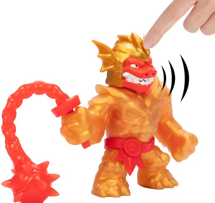 Goo Jit Zu Stretch Strikers Dlx Blazagon With Sounds