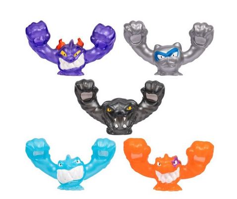 Goo-jit Zu Goo Slingers 5 Pack Cosmic Metallic