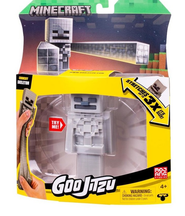 Goo-jit-zu Minecraft Hero - Crunchy Skeleton
