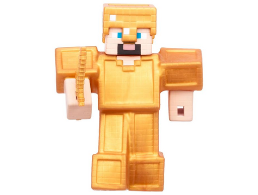 Goo-jit-zu Minecraft Hero - Squishy Gold Armor Steve