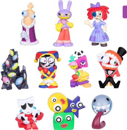 The Amazing Digital Circus Unhinged Collection Minifigures