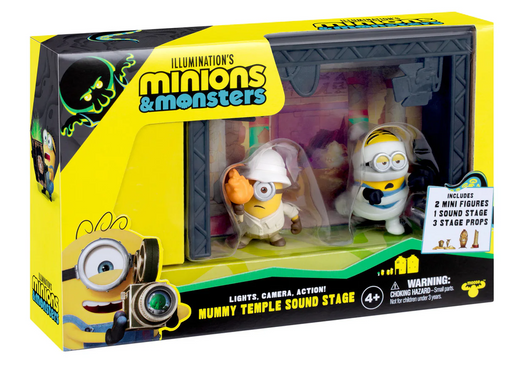 Illumination's Minions & Monsters Mummy Temple Sound Stage Playset