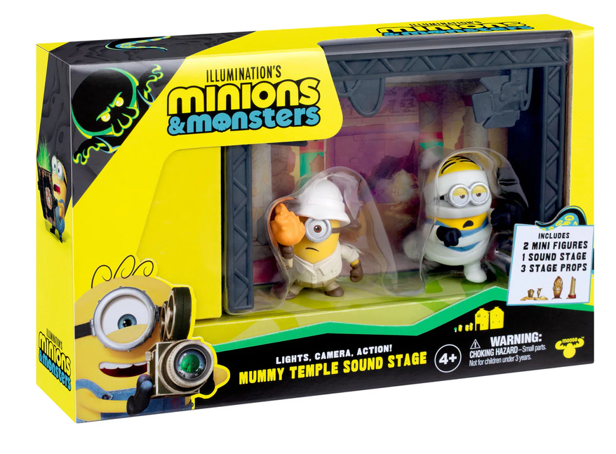 Illumination's Minions & Monsters Mummy Temple Sound Stage Playset