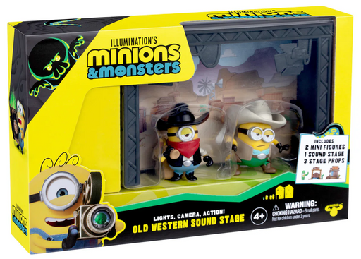 Illumination's Minions & Monsters Old Western Sound Stage Playset