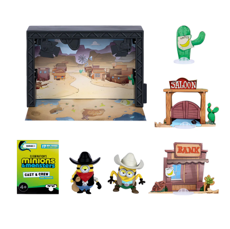 Illumination's Minions & Monsters Old Western Sound Stage Playset