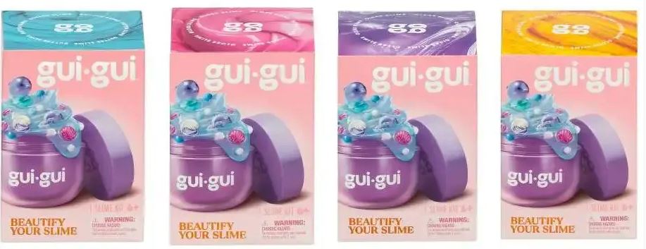 Gui.gui Beautify Your Slime Kit Assorted 