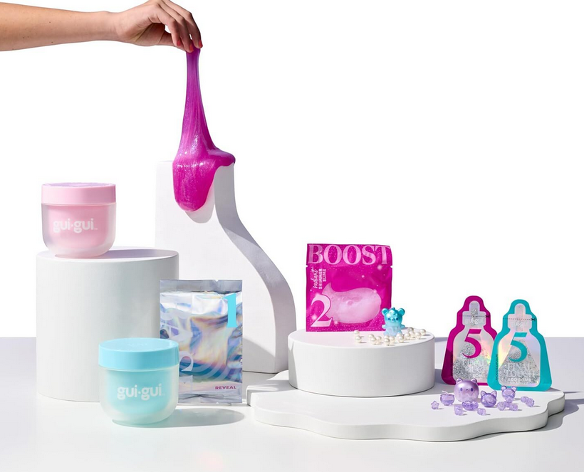 Gui-gui Shimmer Beauty Slime Dlx Twin Pack