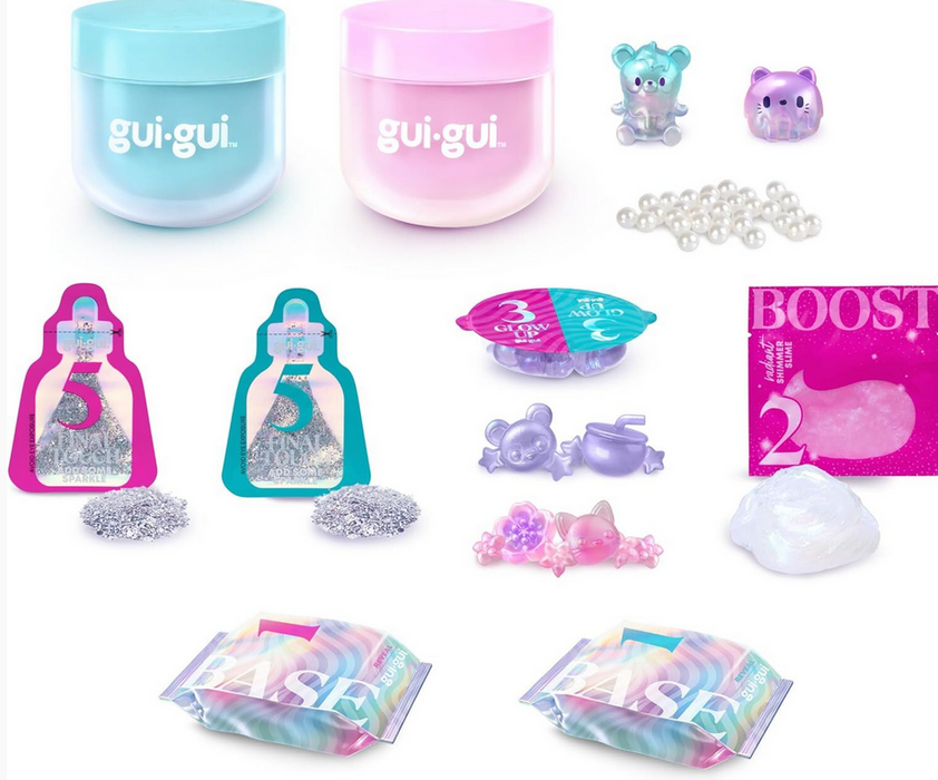 Gui-gui Shimmer Beauty Slime Dlx Twin Pack