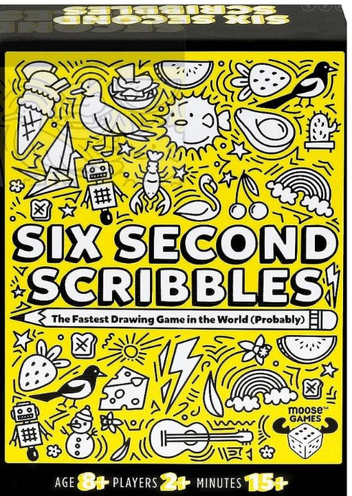 Six Second Scribbles Card Game Ages:8+
