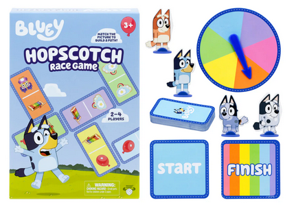 Bluey Hopscotch Race Express Game