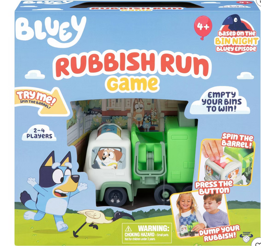 Bluey Rubbish Run Game