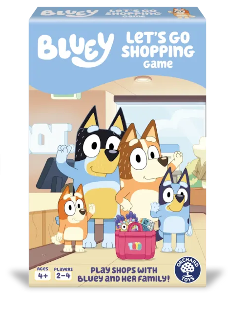 Bluey Let's Go Shopping Game