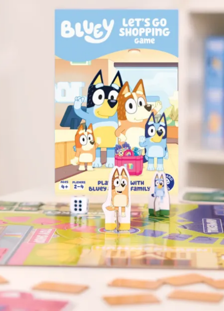 Bluey Let's Go Shopping Game