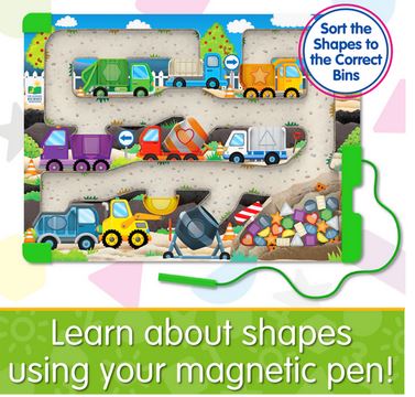 Sort & Learn Magnetic Shapes Puzzle