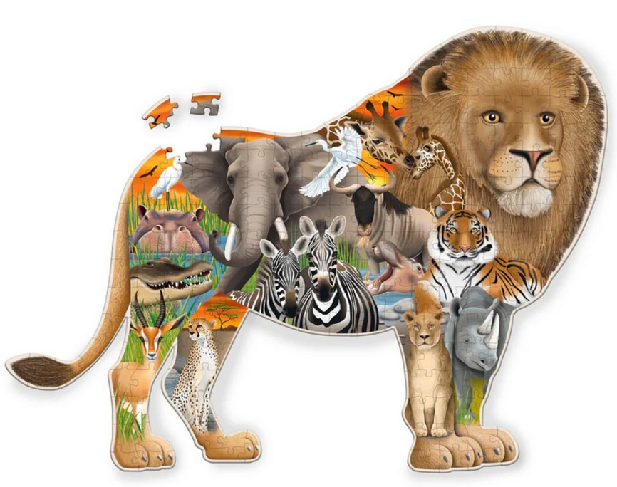 Wildlife Safari 200 Piece Puzzle