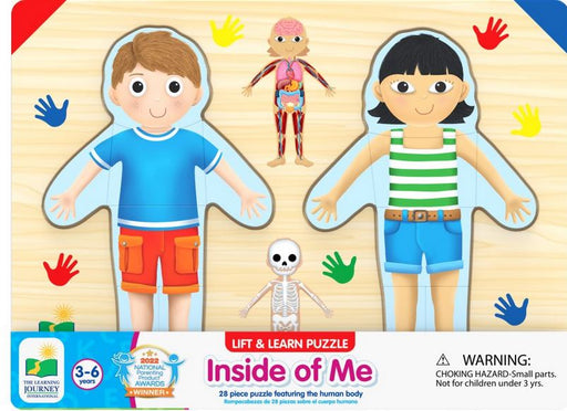 Lift & Learn Inside Me 3 Layer Puzzle