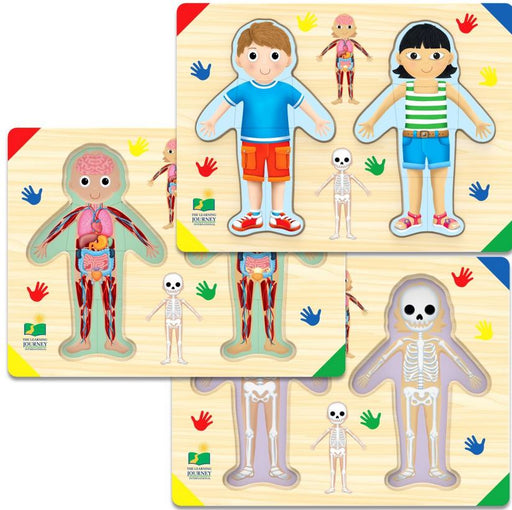 Lift & Learn Inside Me 3 Layer Puzzle