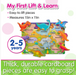 My First Lift & Learn Dinosaur 8 Piece Wooden Puzzle