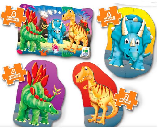 My First 4 In 1 Dinosaur Puzzle Ages:2-5 Years