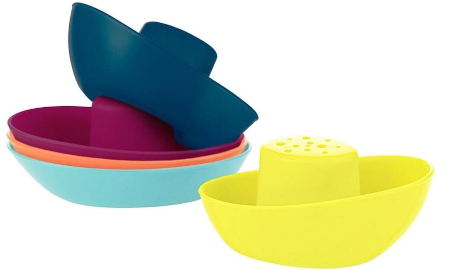 Boon Fleet Stacking Bath Boats 5pc Set