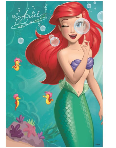 Prime 3d Disney Ariel - 200 Piece Puzzle Tin Box