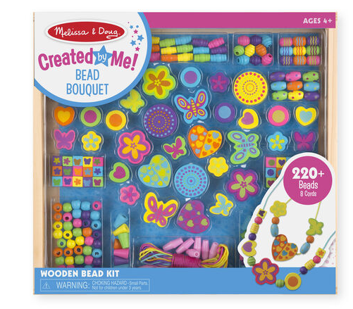 Melissa & Doug Wooden Bead Bouquet Set