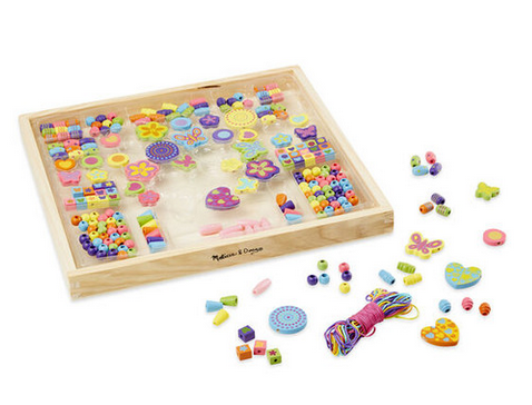 Melissa & Doug Wooden Bead Bouquet Set