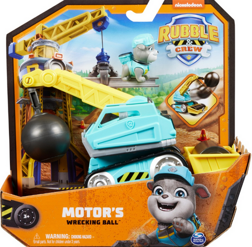 Paw Patrol Rubble Crew Motor's Wrecking Ball