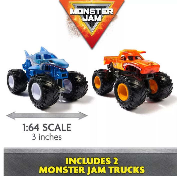 Monster Jamworld Finals Supercharge Speedway Playset 1.64 Sc