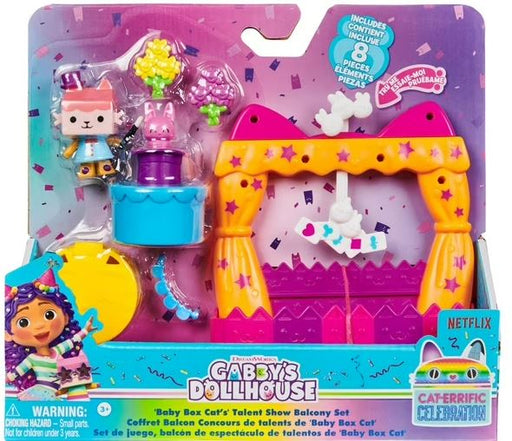 Gabby's Dollhouse Talent Show Balcony Playset