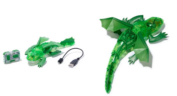 Hexbots Dragon Remote Control Green