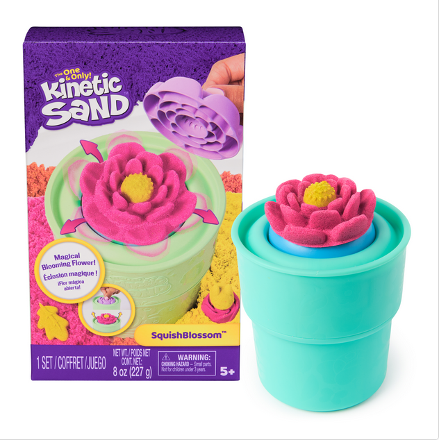 Kinestic Sand Squish Blossom Playset
