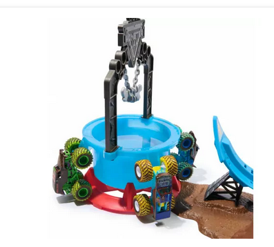 Monster Jam 1:64 Truck Wash Playset