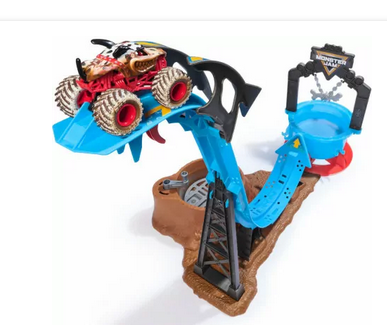 Monster Jam 1:64 Truck Wash Playset