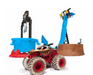 Monster Jam 1:64 Truck Wash Playset