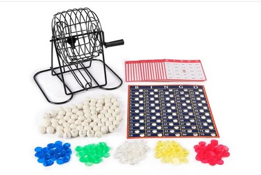 Classic Deluxe Metal Cage Bingo