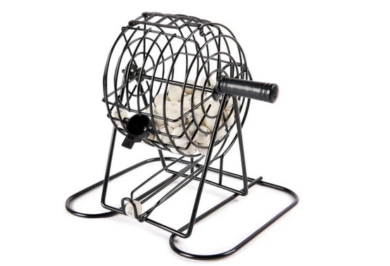Classic Deluxe Metal Cage Bingo