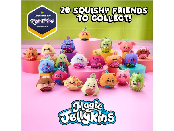 Magic Jellykins Surprise Plush Jar Assorted